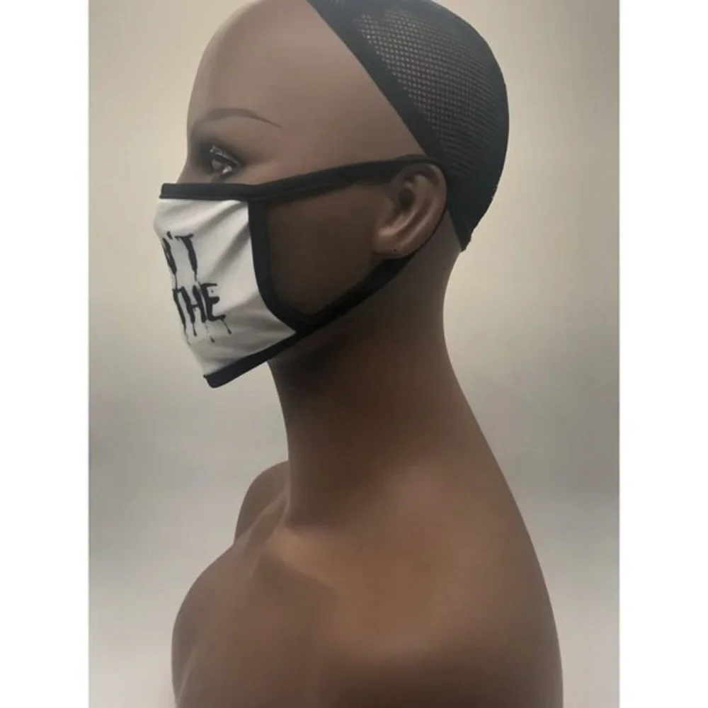 I Cant Breathe Face Mask For Unisex Pink Or White Fashion‎ Style